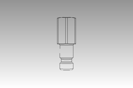 Kupplungsstecker M5 innen