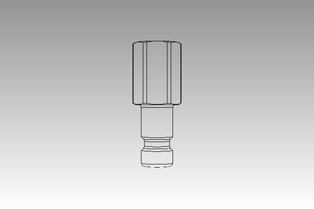 Kupplungsstecker M5 innen