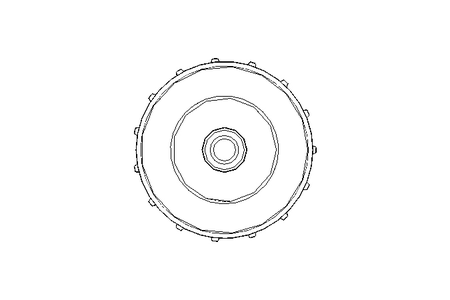 Tragrolle D=80x3/3KR EL=1390