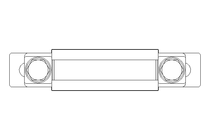 Rohrschelle mit Dämmeinlage DN80