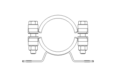 PIPE CLAMP  DN80