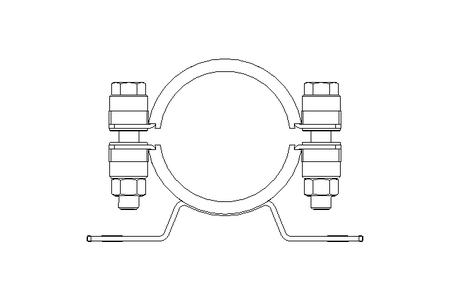 PIPE CLAMP  DN80