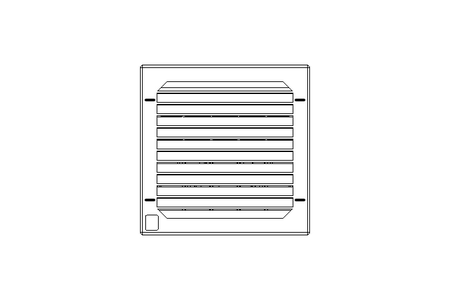 Ventilador com filtro 230V 20W