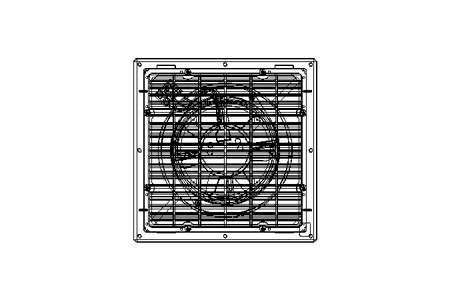 Ventilador con filtro 115V 43W