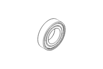 Deep groove ball bearing 6005 2Z 25x47