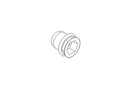 Blind rivet nut M6x9x14 A2