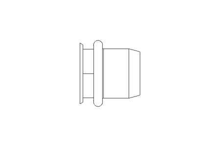 Blind rivet nut M6x9x14 A2