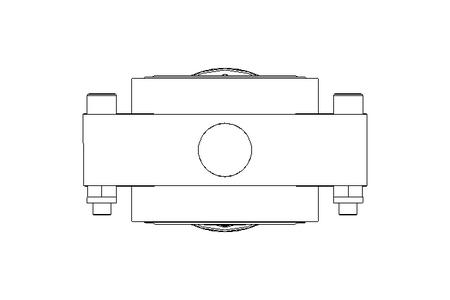 Scheibenventil B DN040 OVO NC E D2