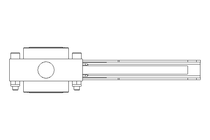 Butterfly valve B DN025 OVO MA E D2