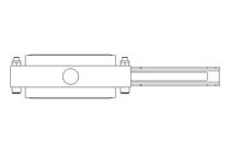 Butterfly valve B DN080 OVO MA E D2