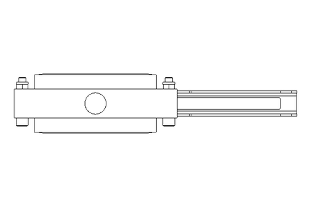 Butterfly valve B DN080 OVO MA E D2