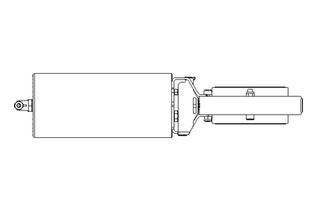 Butterfly valve B DN080 OVO NC E D18