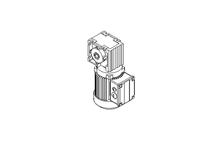 Moteur réducteur 0,12kW 198 1/min