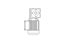 Moteur réducteur 0,15kW 244 1/min