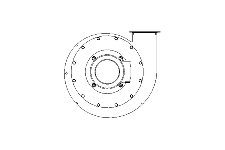 Soplador centrífugo 460V 3450W