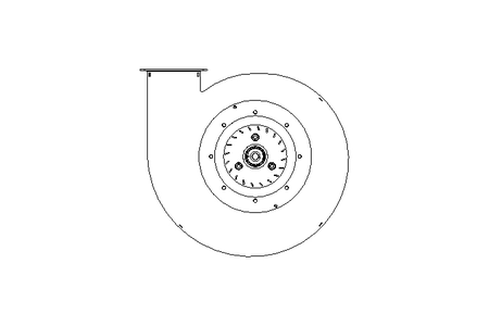 Soplador centrífugo 460V 3450W