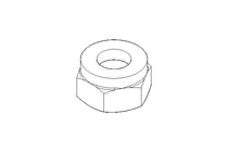 Tuerca hexagonal M8 A4 ISO10511