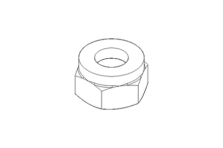 Tuerca hexagonal M8 A4 ISO10511