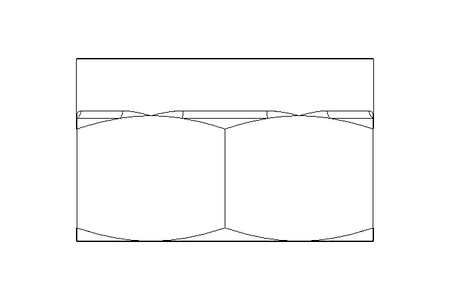 Tuerca hexagonal M8 A4 ISO10511