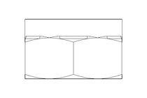 Tuerca hexagonal M8 A4 ISO10511