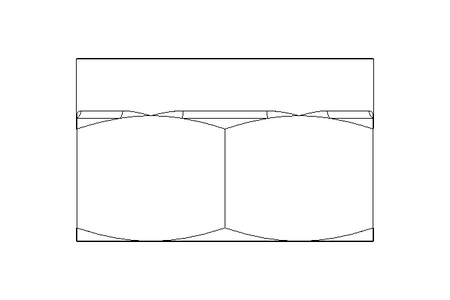 Écrou hexagonal M8 A4 ISO10511