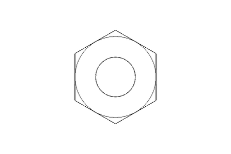 Écrou hexagonal M10 A4 ISO10511