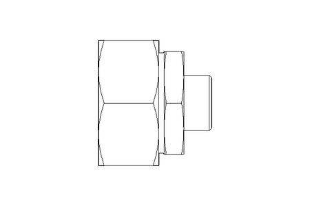 Reduzieranschluss L 35/10 St ISO8434