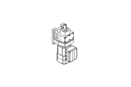 Motor redutor com engren. 0,37kW 18