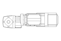 Gear motor 0.37kW 26 1/min