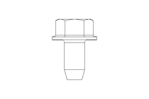 6KT-Schraube M8x16 DIN 7500-1 St-Zn