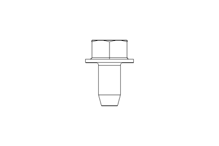 6KT-Schraube M8x16 DIN 7500-1 St-Zn