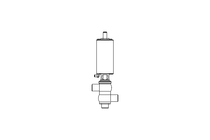 PNEUMATIC STRAIGHT-WAY VALVE