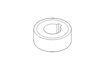 Kettenrad DB30 B25 Z8