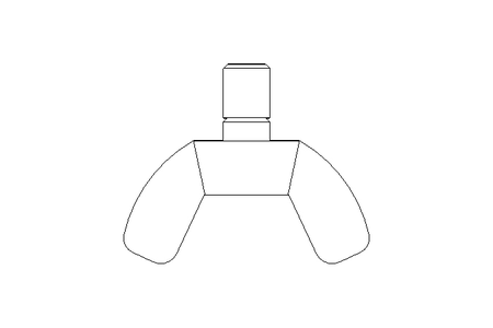 Flügelschraube M 6x10 A2