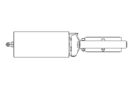 Butterfly valve B DN100 OVO NC E D28