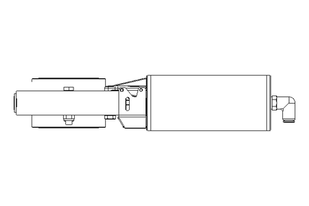 Butterfly valve B DN050 OVO NC E D8