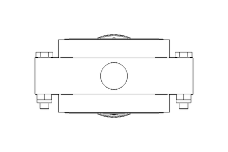 Butterfly valve B DN050 OVO NC E D8