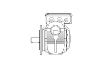 Motoréd. à vis sans fin 0,55kW 50 1/min