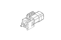 Stirnradgetriebemotor 0,37kW 38 1/min