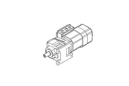 Stirnradgetriebemotor 0,37kW 38 1/min