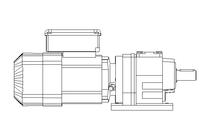 Stirnradgetriebemotor 0,37kW 38 1/min