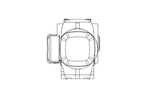 Motor engrenagem sem fim 0,37kW 6,4