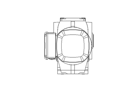 Schneckengetriebemotor 0,37kW 6,4 1/min