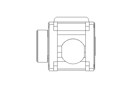 Helical-bevel gear servo motor  14.5 Nm