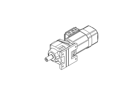 Stirnradgetriebemotor 0,55kW 37 1/min