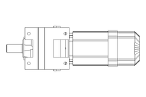 Stirnradgetriebemotor 0,55kW 37 1/min