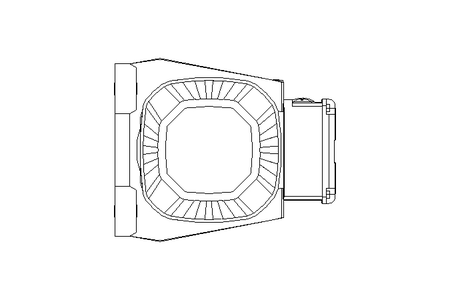 Spur gear motor 0.55kW 37 1/min