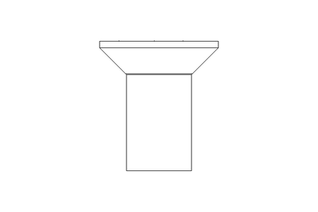 Tornillo avellanado ISO7046 M6x12 A2 70