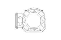 Spur gear motor 0.55kW 48 1/min