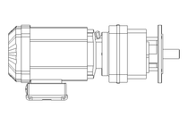 Motorreductor coaxial 0,55kW 48 1/min